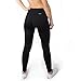 Sport-it Yoga Leggings Tights Workout Pants With Pockets - Women's Active Wear (Black/Small)
