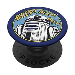Star Wars R2-D2 Bleep Bleep Bleep PopSockets