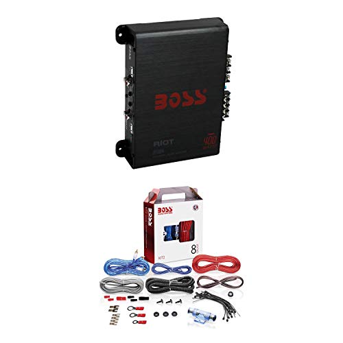 BOSS Audio Systems R1004 Riot 400 Watt 4Channel Class A/B 2 Ohm Stable