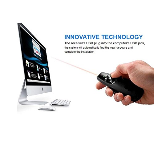 MicVista MicV01 Wireless Presenter Remote PPT clicker for School or Office Using Like Meeting, Report, Lecture and Presentation - Thumbnail 7