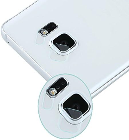 Ascromy 5 Pack S6 Edge Plus Back Glass Camera Lens Protector For samsung galaxy s6 edge plus Tempered Glass Protective Film Full Cover Transparent Protection