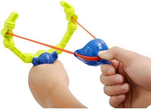 Egoelife Winter Outdoor Snow Toy Snowball Launcher Slingshot for a Snow War (Green)