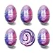 Anditoy 5 Pack Unicorn Slime Galaxy Slime Putty Eggs Fluffy Slime Stress Relief Toy for Kids Easter Basket Stuffers