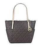 MICHAEL Michael Kors East West TZ Tote MK Signature PVC