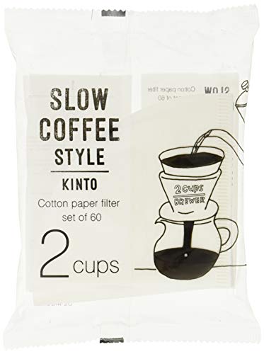 KINTO (キントー) SCS コットンペーパーフィルター 2cups コーヒー ハンドドリップ 27633