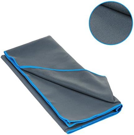 Yoga Towel, Vitalismo Sweat-proof Cooling Towel UV-Proof Multi-purpose Towel for Running Sport(Gray)