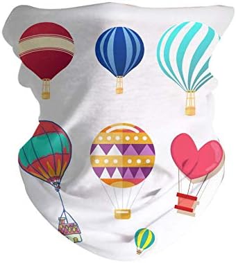 FEDDIY 3D Face Sun Mask, Neck Gaiter, Headwear, Magic Scarf, Balaclava, Bandana, Headband for Fishing, Hunting, Yard Work, Running, Motorcycling