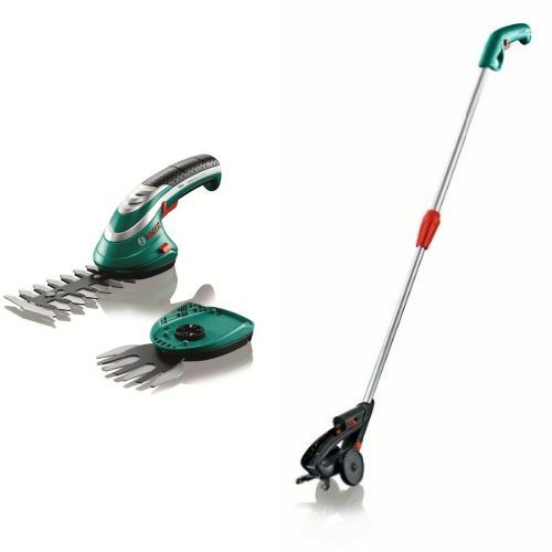 Buy Bosch Isio Cordless Shrub/Grass Shear with telescopic handle