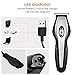 Beard Trimmer for Men, MANLI Rechargeable Cordless Kit with Stand Waterproof 11 in 1 Multifunctional Grooming Set with Hair Clipper, Dual Shaver, Precision Trimmer, Nose Ear Trimmer, Body Trimme