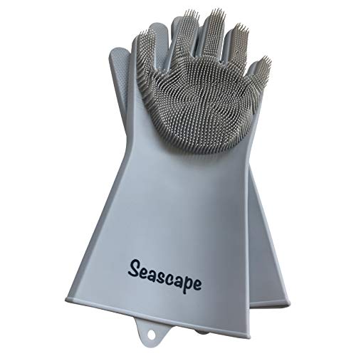 image for Outdoor Original Rubber Glove Scrubber Pair | 2 Scrubbing Gloves Per P
