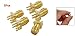 uxcell End Launch PCB Mount SMA Female Connector Straight RF Connector Adapter 5pcs