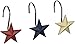 Avanti Linens Texas Star Shower Hooks, Multicolor