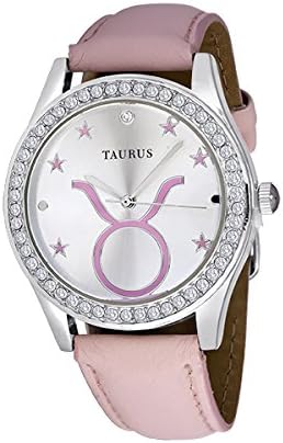 Unisex Crystal Zodiac Horoscope Watch-Taurus