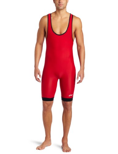 ASICS Men's Reversible Modified, Red/Royal, Small