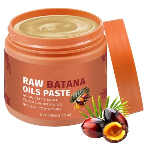 LBOYLOVE® Raw Batana Oil Paste, for Hair Growth, 2025 Batana Oil For Hair, Prevents Hair Loss Thicker Stronger Healthier, Nourishing hair Strengthener Hair Growth, Repair Split Ends