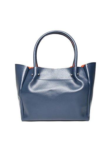 kanvas katha women's tote bag (navy blue) ()