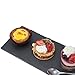 Creative Home Natural Slate Rectangular Serving Tray Long Cheese Board Dessert Serving Platter for Serving Cheese Dessert Snacks Sushi Charcuterie Meat, 5.5