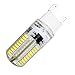 Kakanuo G9 LED Bulb Dimmable 4 Watt Daylight White 6000K Bi-pin Base 72X3014SMD LED Corn Bulb AC 110V(Pack of 2)