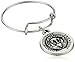 Alex and Ani Claddagh Expandable Rafaelian Silver Stackable Ring, Size 7-9