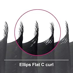 20mm Lashes FADLASH Ellipse Eyelash Extensions C