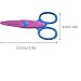 Balepha Crafting Paper Craft Scissors for Kids Toddler 6 Colours 6 Patterns 6 Pack