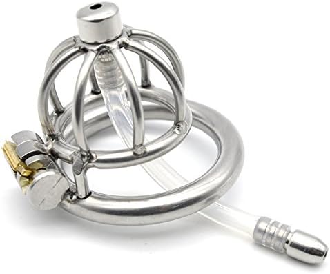 Bondage Masters Male Chastity Device, Removable Urethral Tube with Air-Flow Tip, Black - Image 3