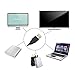 WenTop Led Strip Lights Waterproof USB Powered 5V 5050 RGB Black Strip Light 6.56ft(2M) 60leds Flexible Tape Light with RF Remote Controller for TV Back Lighting, PC Case, Desk, Trucks,Under Cabinet