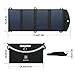 TalentCell 21W Foldable Solar Panel Charger with DC 18V and 5V USB Output for Charging All Types of 12V Rechargeable Batteries, Portable Power Station and Most 5V Devices