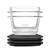 Rubbermaid Premier Easy Find Lids Meal Prep and Food Storage Containers, Set of 14 (28 Pieces Total), Grey |BPA-Free & Stain Resistant