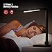TaoTronics TT-DL047 LED Desk Wireless Charger, Dimmable Table Lamp, 5 Color Temperatures with 5 Brightness Levels, Touch Control, 1H Timer, Philips Enabled Licensing Program, Black