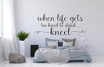 Amazon Com Ceciliapater When Life Gets Too Hard To Stand Kneel