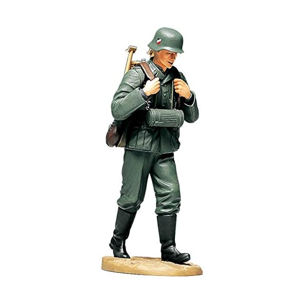 TAMIYA 300036311 1:16 WWII Figur Ladeschütze MG, originalgetreue Nachbildung, Modellbau, Plastik Bausatz, Basteln, Hobby…