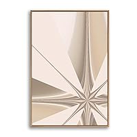 Framed Canvas Wall Art Clouds and Colors Canvas Prints Home Artwork Decoration for Living Room,Bedroom - 16x24 inches