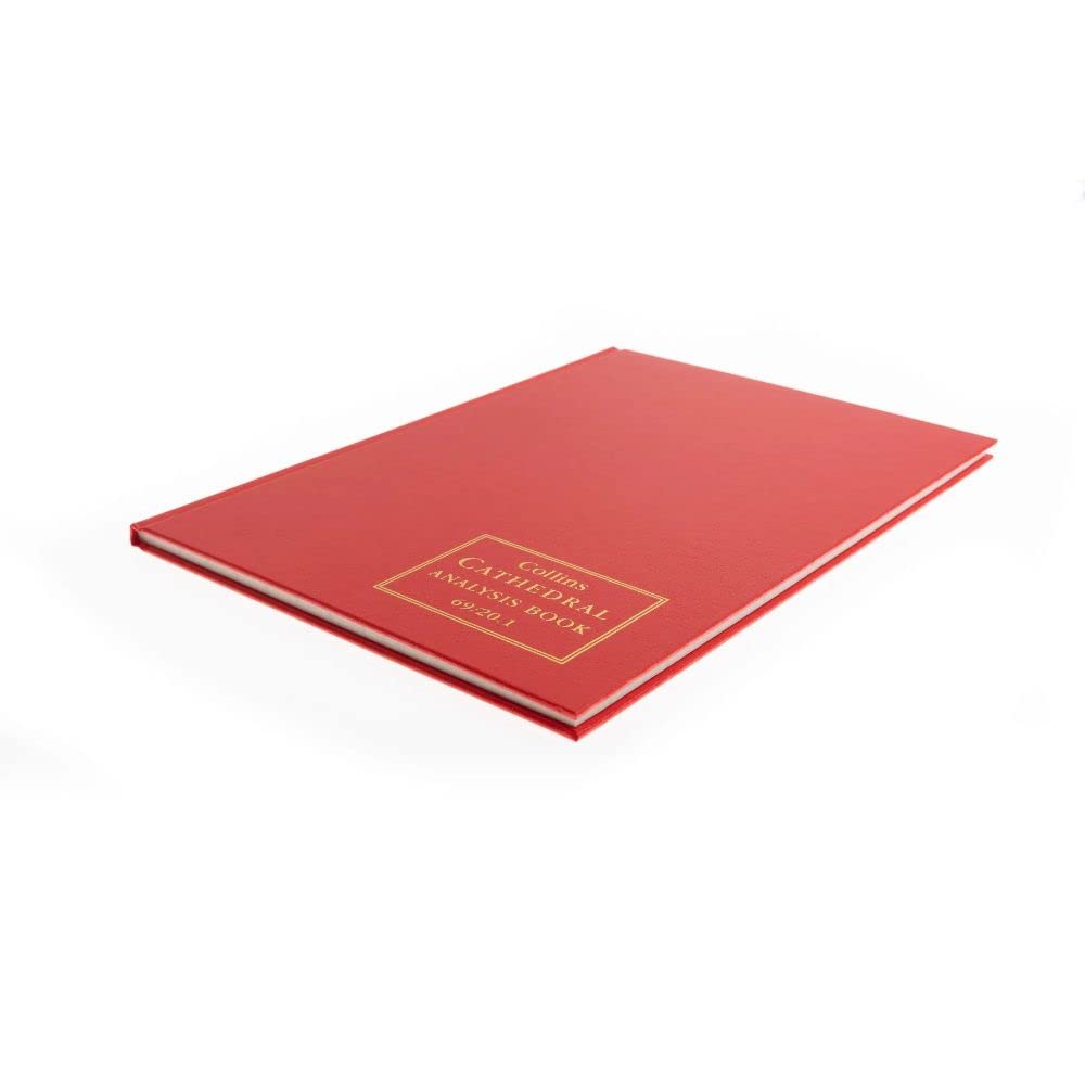 Cathedral - Accts Book 20 Cash Columns - Red - 69/20.1