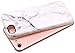 A-Focus Compatible with iPhone 7 Case, iPhone SE 2020 Case for Men, iPhone 8 Marble Case, White Marble Stone Anti Scratch Slim Fit Flexible TPU Cover Case for iPhone SE / 8/7 4.7