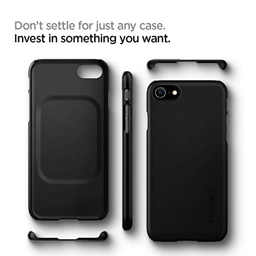Spigen Thin Fit Designed for iPhone SE 2022 Case/iPhone SE 3 Case 2022 / iPhone SE 2020 Case