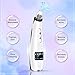 Blackhead Remover, Electric Facial Pore Cleaner Acne Comedone Extractor Tool with 6 Suction Probes, 4 Blackhead Extractors for All Facial Skin by PYBBO