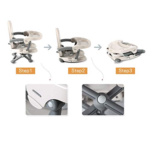 Multifunctional Collapsible Portable Adjustable Children's Dining Table and Chairs - Thumbnail 2