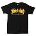Thrasher Magazine Flame Black Small T-Shirt