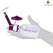 SunGrow Pretty Purple Pet Water Dispenser Bottle BPA Free, Rust Proof, Leak Proof - Dripless Stainless Steel Pipe - Keep Puppies, Cats, Bunnies and Other Small Animals hydrated: Easy to Install