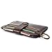 Cynure Men's Distressed Leather Minimalist Card Holder Slim Front Pocket Wallet