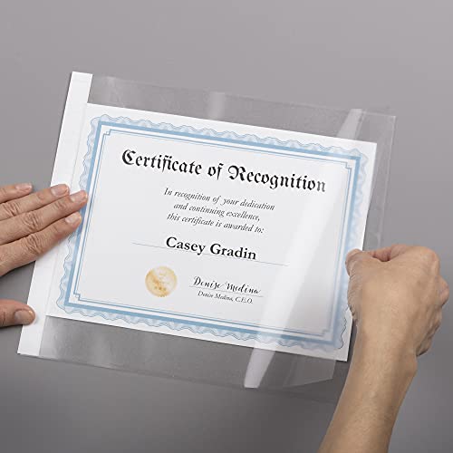 Avery Clear Laminating Sheets, 9" x 12", Permanent SelfAdhesive, 2