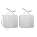 Large Tens Unit Patches Electrode Pads for TENS Unit EMS Machine Device Massager 4 Pieces Premium Quality Self Adhesive 4