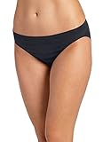 Jockey Women's Underwear Matte & Shine Bikini, black, 5
