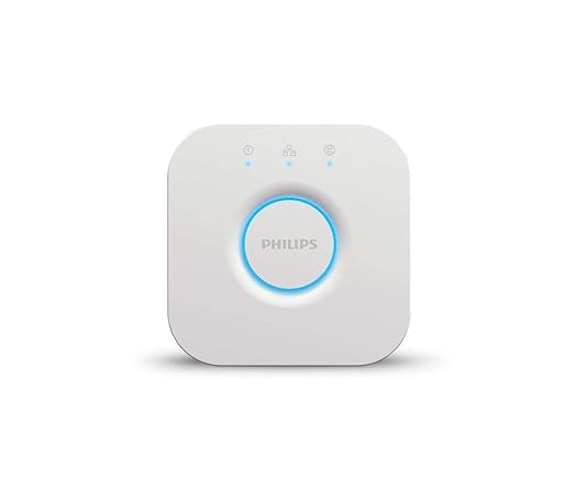 Philips Hue Bridge, Compatible with Amazon Alexa, Apple HomeKit, and The Google Assistant
