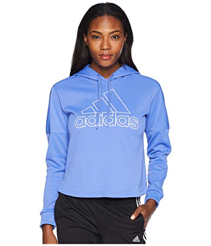 adidas Women's Athletics Team Issue Pullover Hoodie, Real Lilac, X-Small