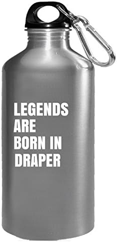Legends Are Born In Draper Cool Gift - Water Bottle