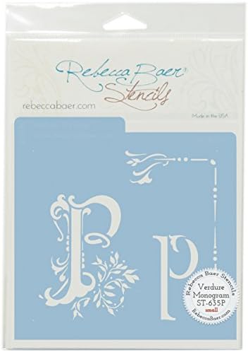 Rebecca Baer Stencil 5.75"X5.75"-P