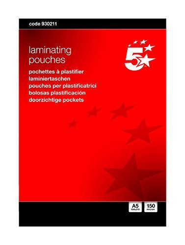 2 x Pouches 150 Micron for A5 Glossy