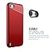 MoKo Case Fit iPod Touch 2019 Released iPod Touch 7 / iPod Touch 6 / iPod Touch 5, 2 in 1 Shock Absorbing TPU Bumper Ultra Slim Protective Case with Hard Back Cover - Red